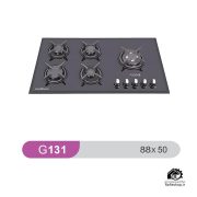 اجاق گاز 5شعله شیشه ایی پودنیس مدل G131