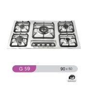 اجاق گاز 5شعله استیل پودنیس مدل S59