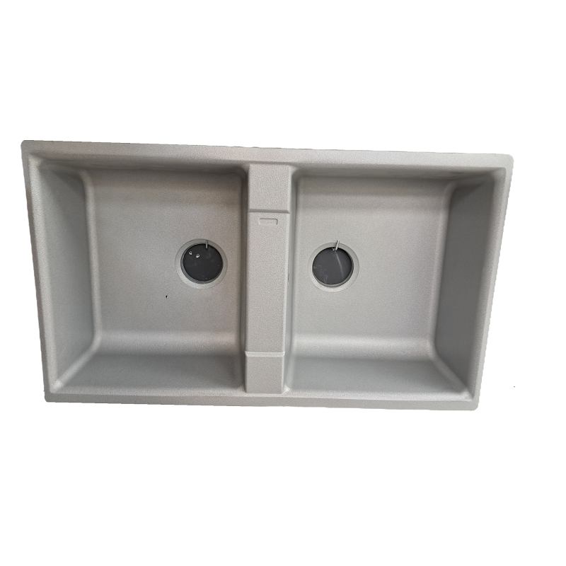 انیکو-303-1 سینک ظرفشویی گرانیتی دولگن نقره ای انیکو کد 303 - تصویر 1