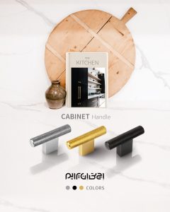 دستگیره کابینت اچ تی ان پرایم کد 1325 طلایی - تصویر 5