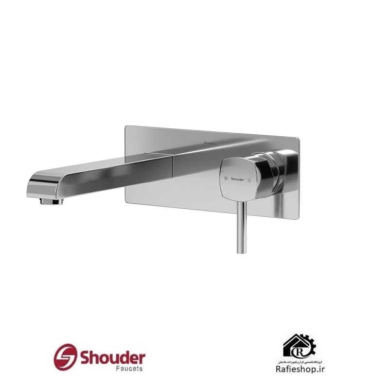 رومر-3-کروم مات شیر روشویی توکار شودر مدل رومر کروم مات - تصویر 1