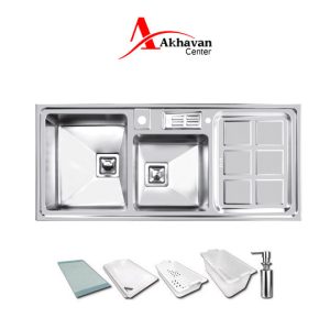 سینک ظرفشویی توکار کد 318 اخوان