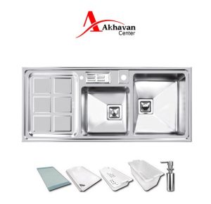 سینک ظرفشویی روکار کد 320 اخوان