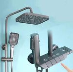 علم دوش پیانویی LEYLE مدل LE3102Q رنگ خاکستری - تصویر 2